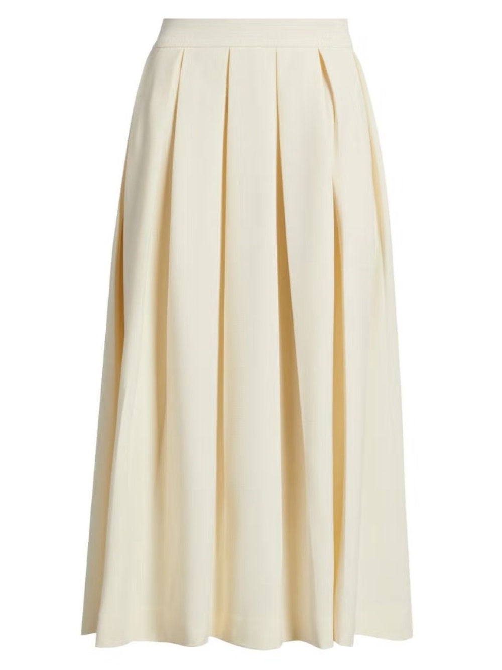 Nordstrom Pleated Midi Skirt - size M - NEW